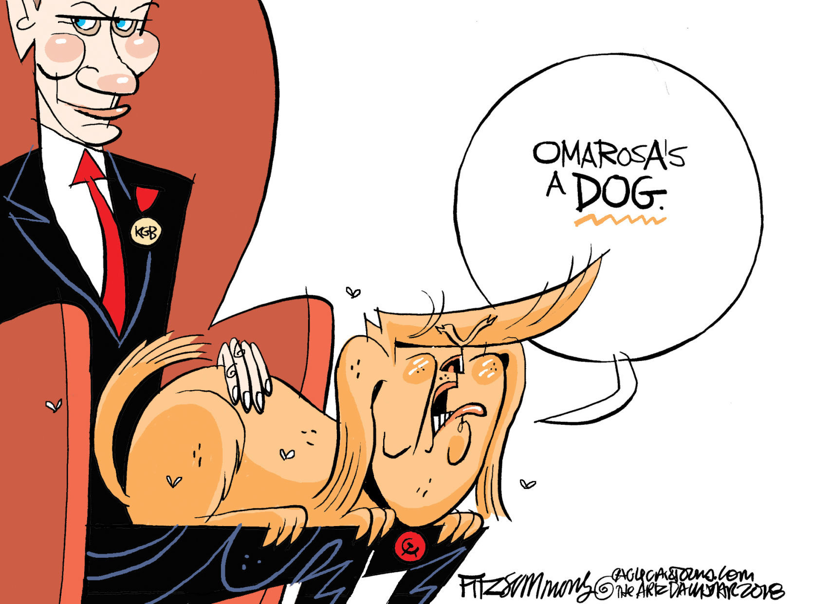 Daily Fitz Cartoon: Woof